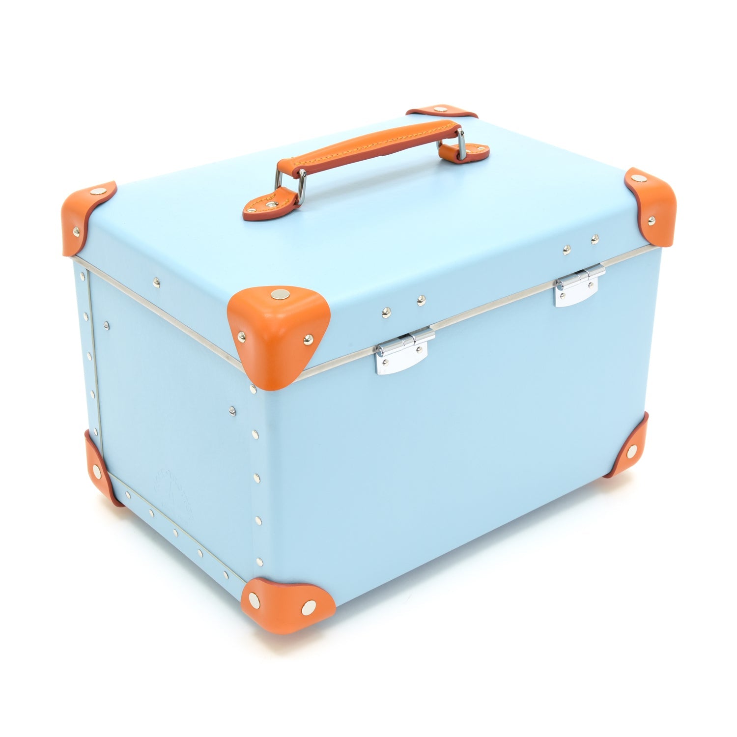 Pop · Vanity Case | Pastel Blue/Pumpkin - GLOBE-TROTTER