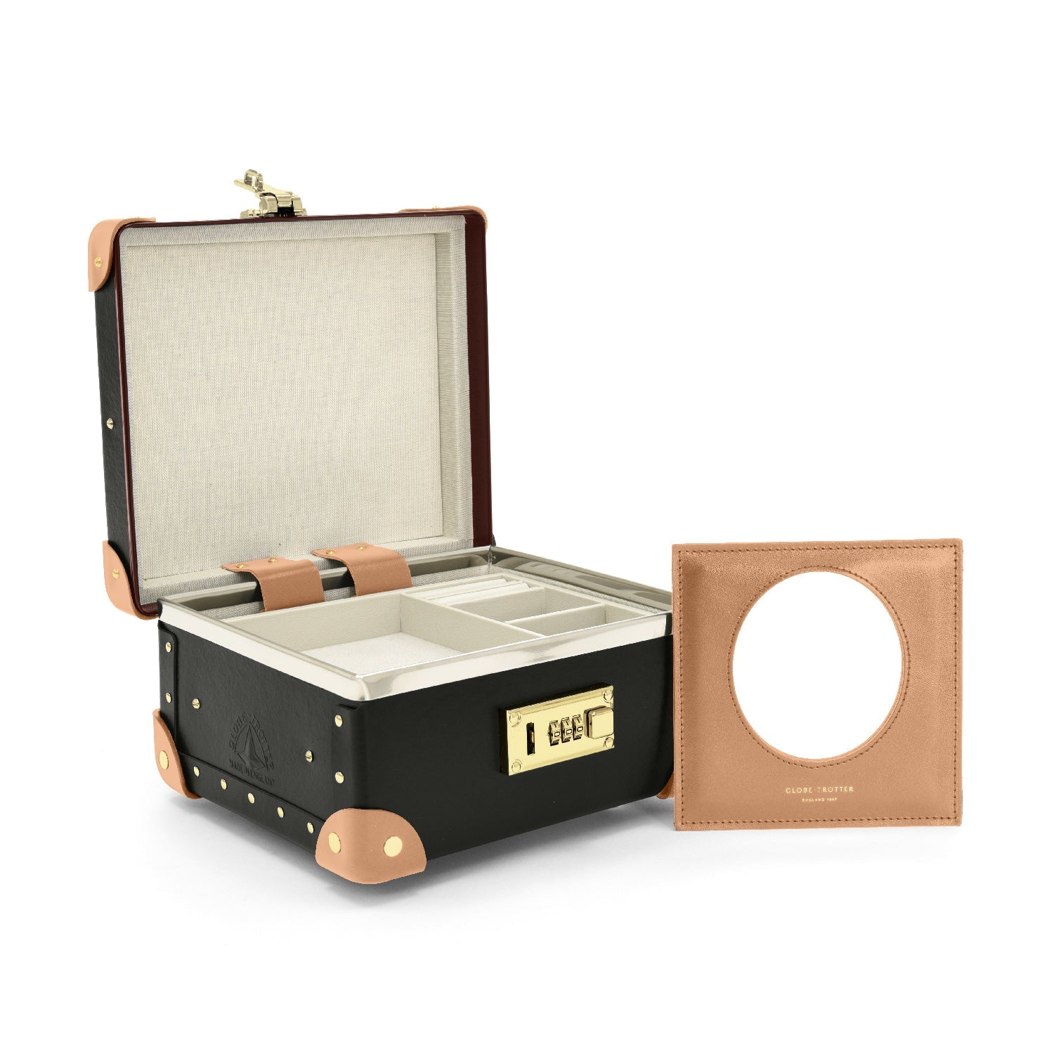 Safari · Jewellery Case | Brown/Natural - GLOBE-TROTTER