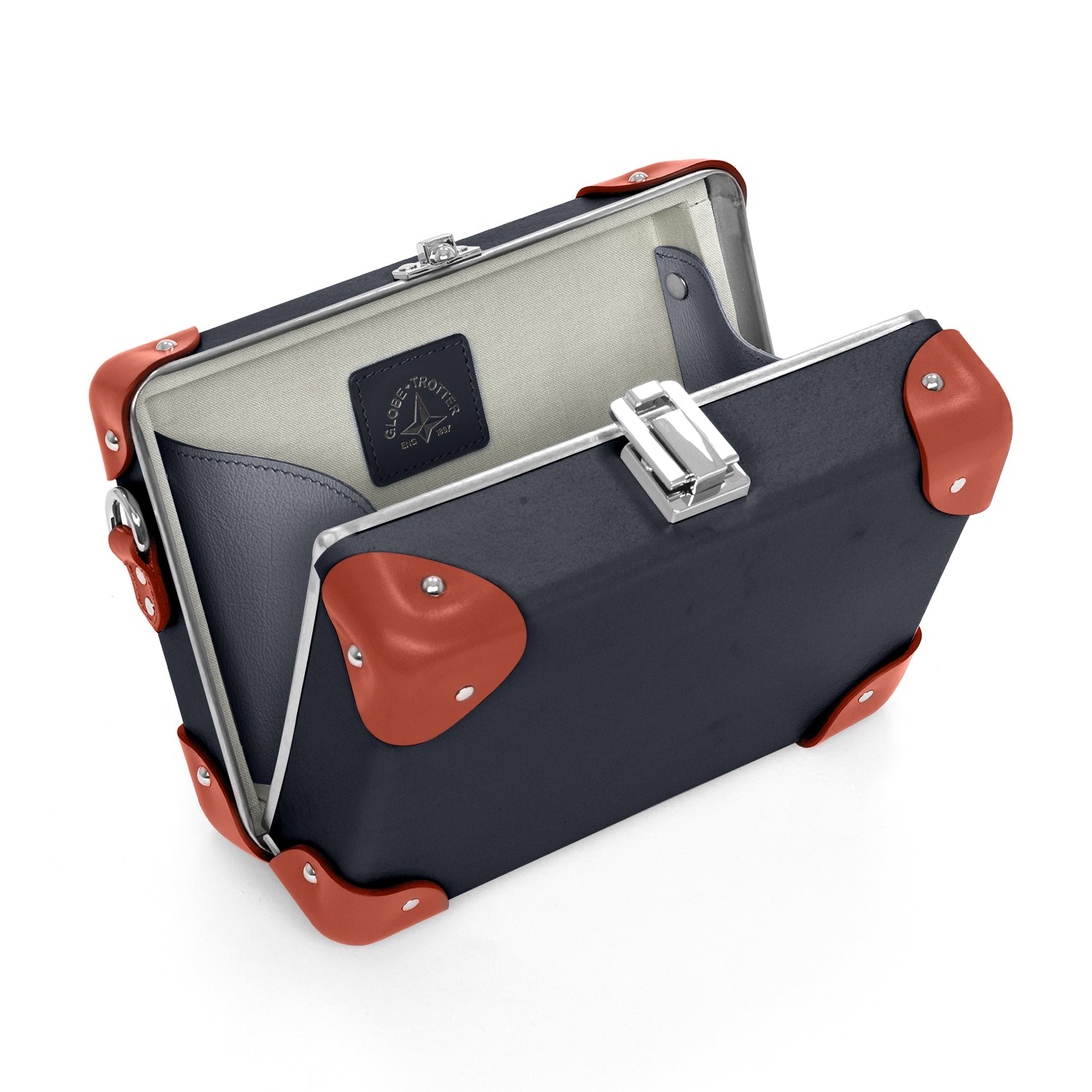 St. Moritz · Miniature Case | Navy/Navy - GLOBE-TROTTER