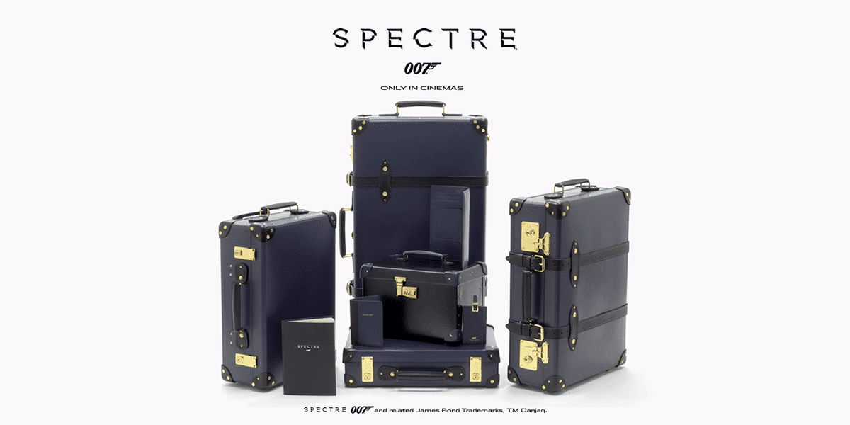 007 Spectre Luggage Collaboration - GLOBE-TROTTER