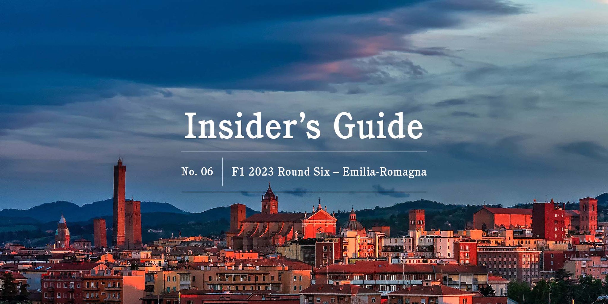 F1 2023 Insider's Guide No. 06 – Emilia-Romagna - GLOBE-TROTTER