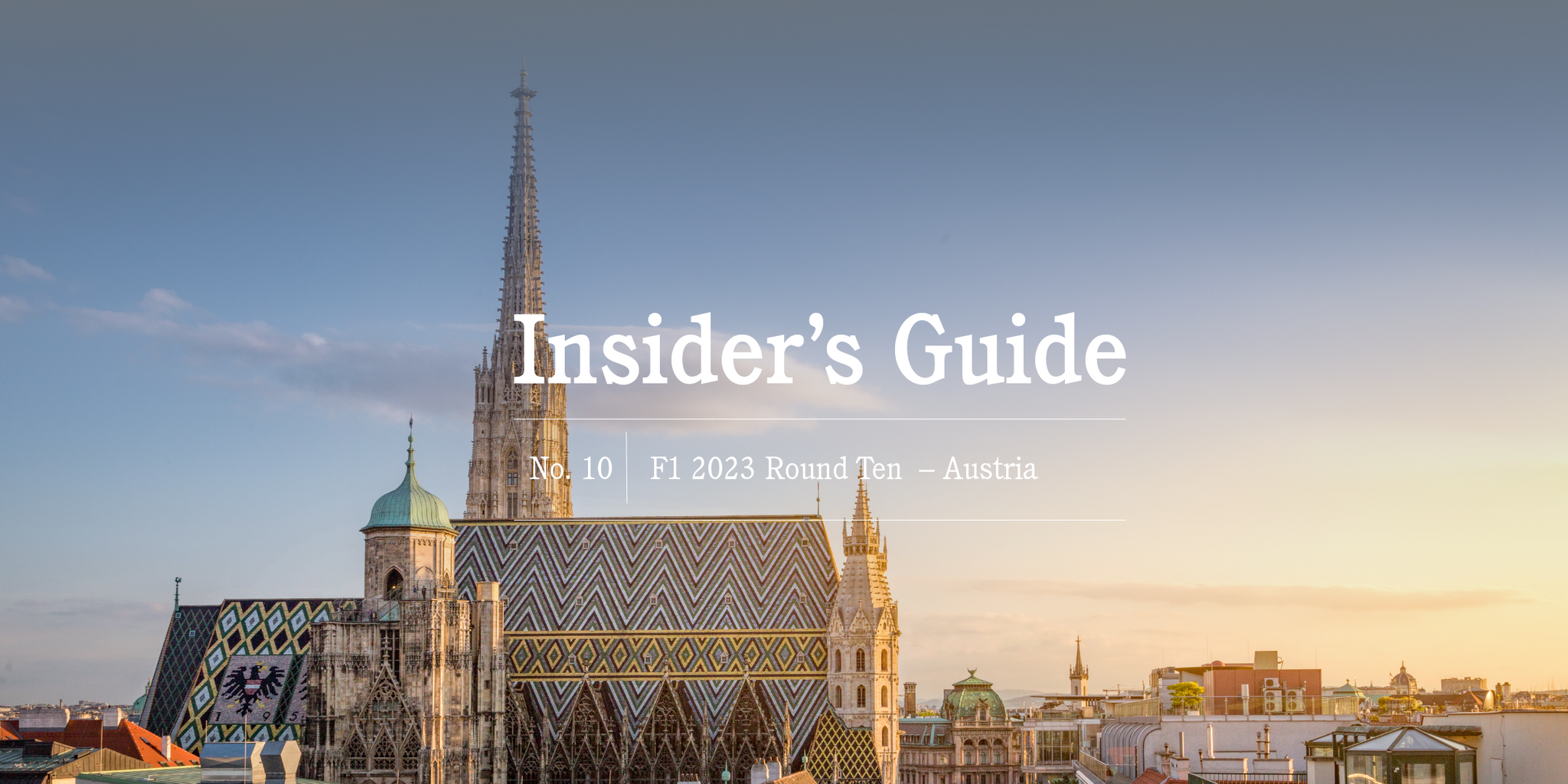 F1 2023 Insider's Guide No. 10 – Austria - GLOBE-TROTTER