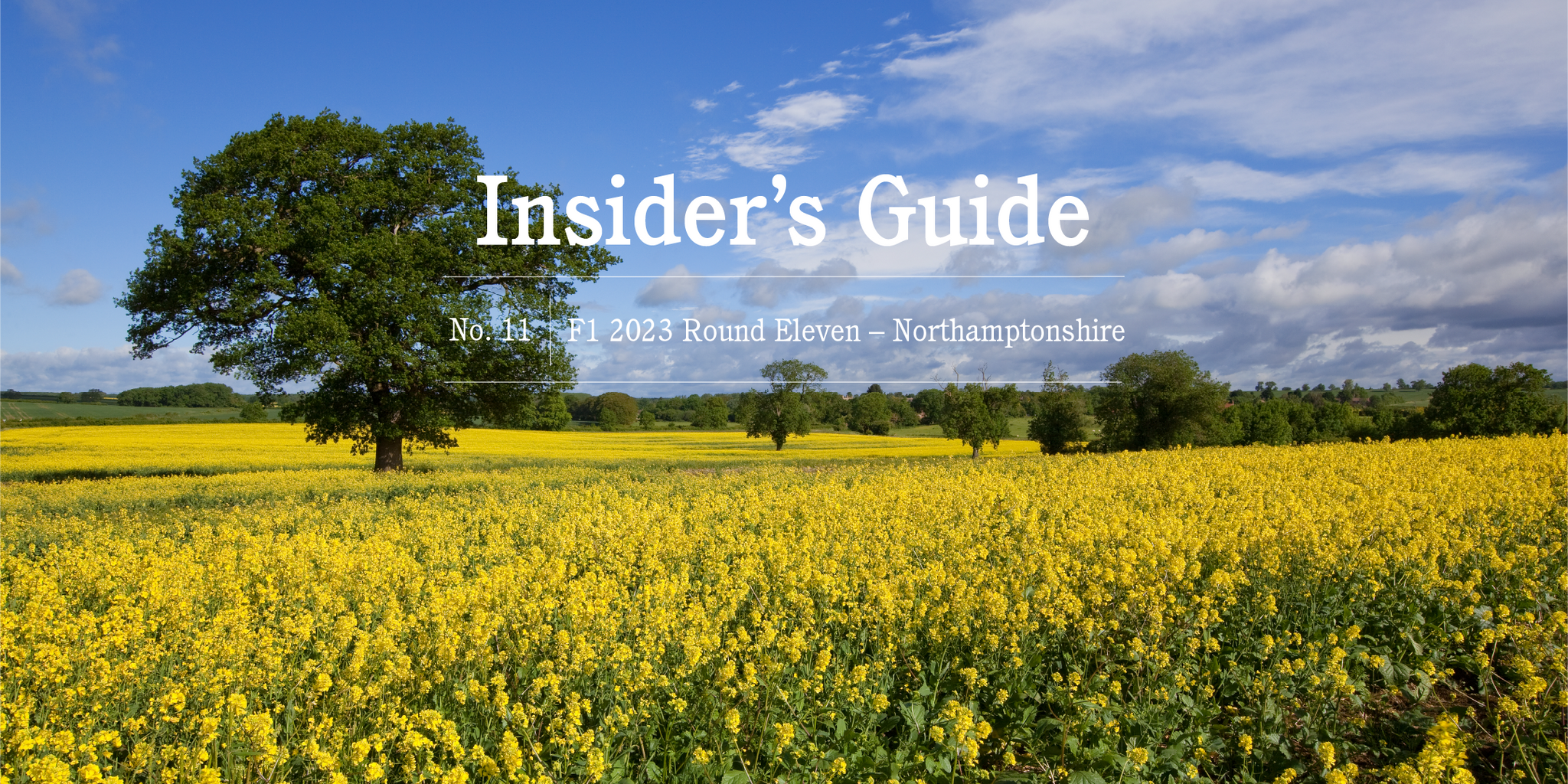 F1 2023 Insider's Guide No. 11 – Northamptonshire - GLOBE-TROTTER