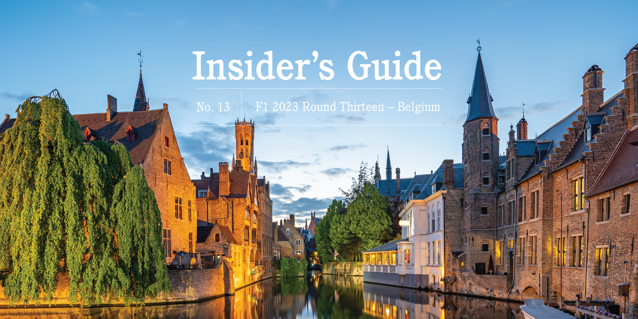 F1 2023 Insider's Guide No. 13 – Belgium - GLOBE-TROTTER