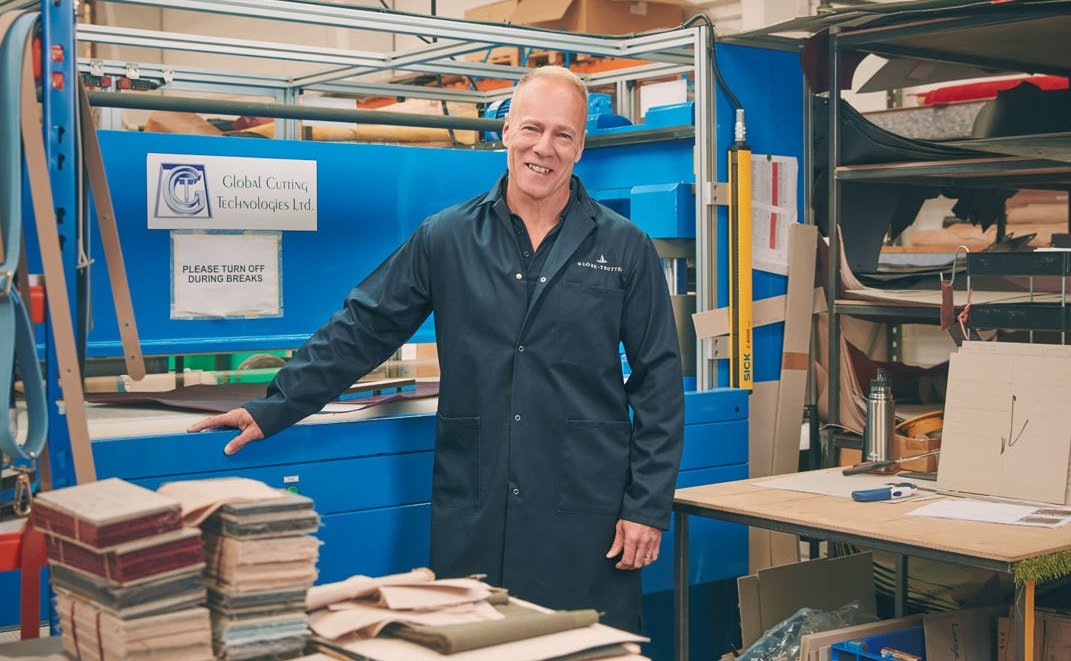 Meet The Craftsmen: Den Wilcox, Leather Factory Manager - GLOBE-TROTTER