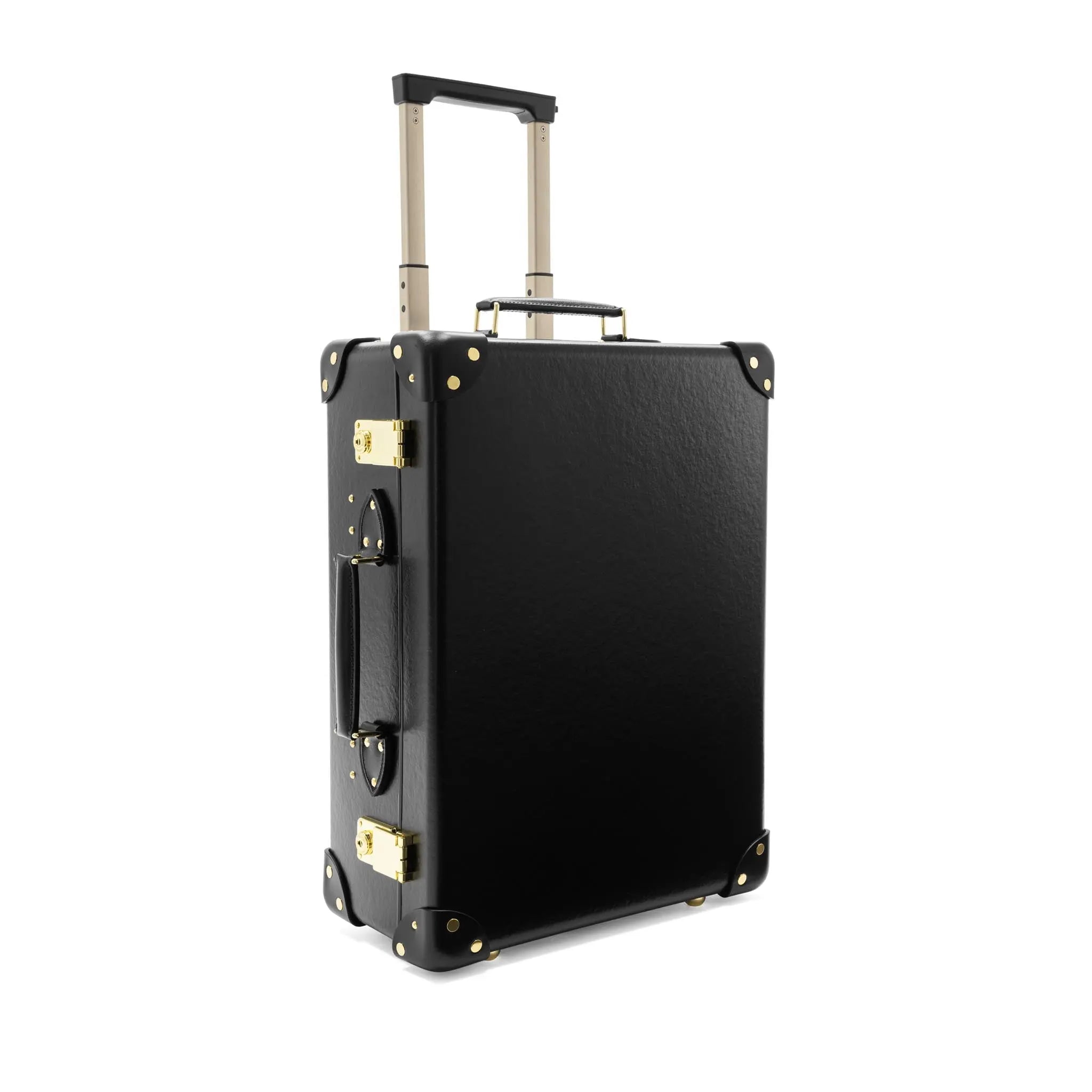 Centenary · Small Carry-On - 2 Wheels | Black/Black/Gold/Gold - GLOBE-TROTTER