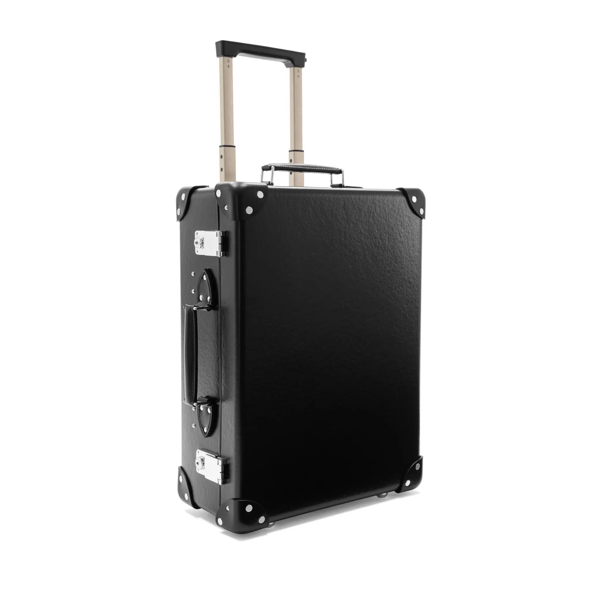 Centenary · Small Carry-On - 2 Wheels | Black/Black/Chrome - GLOBE-TROTTER