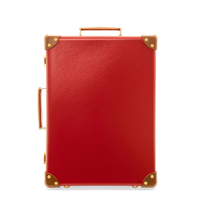 New - Centenary · Small Carry-On - 2 Wheels | Red/Caramel/Gold - GLOBE-TROTTER