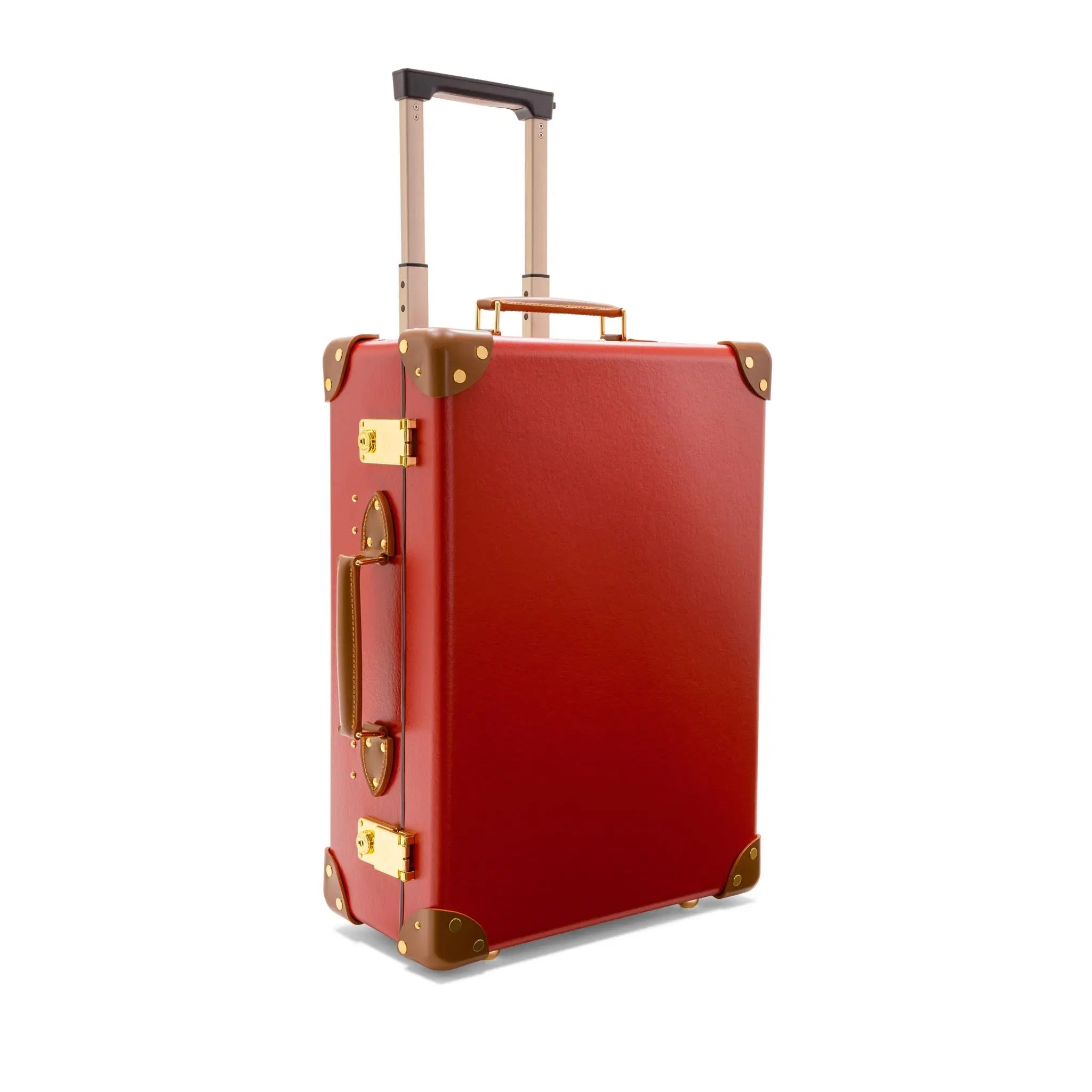 Centenary · Small Carry-On - 2 Wheels | Red/Caramel/Gold - GLOBE-TROTTER