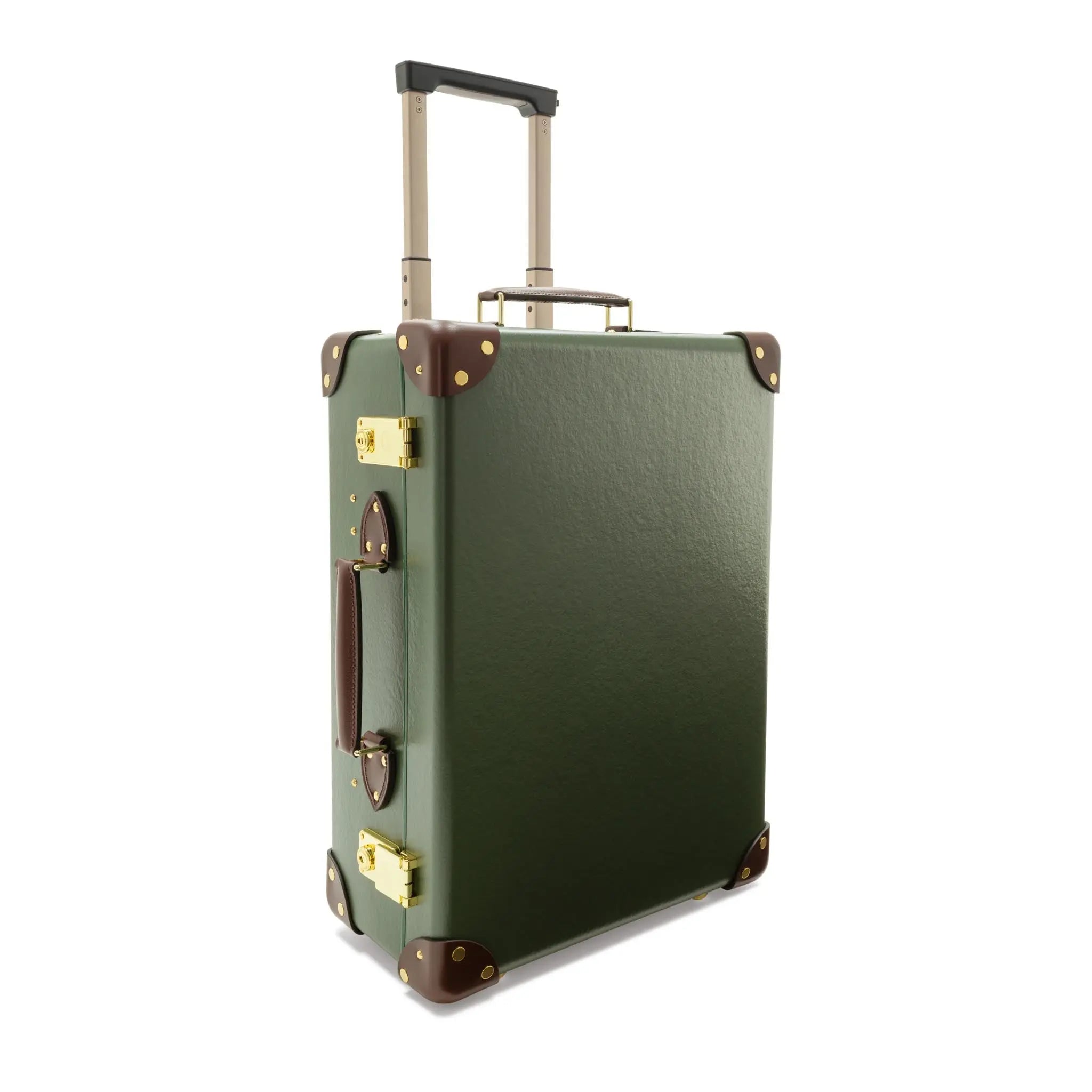 Centenary · Small Carry-On - 2 Wheels | Green/Brown/Gold - GLOBE-TROTTER