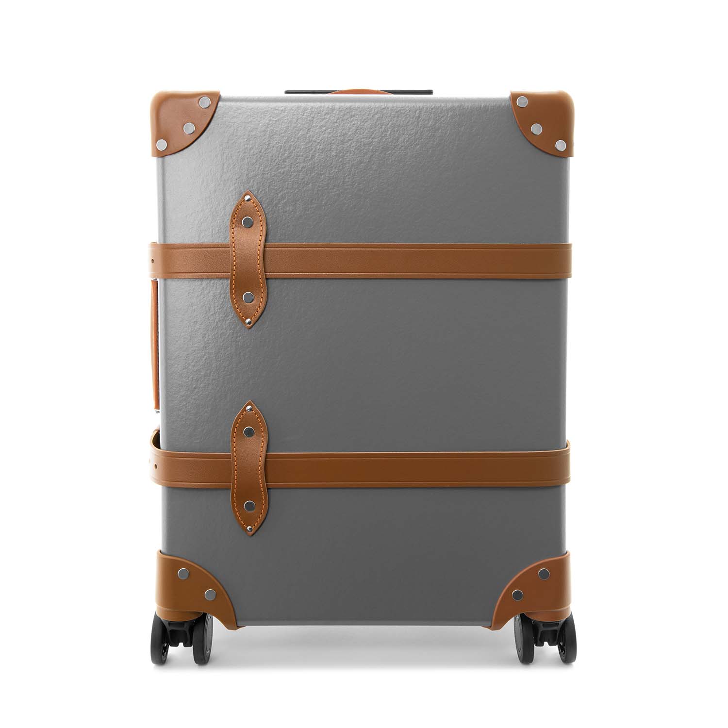 Centenary · Carry-On - 4 Wheels | Grey/Caramel/Chrome