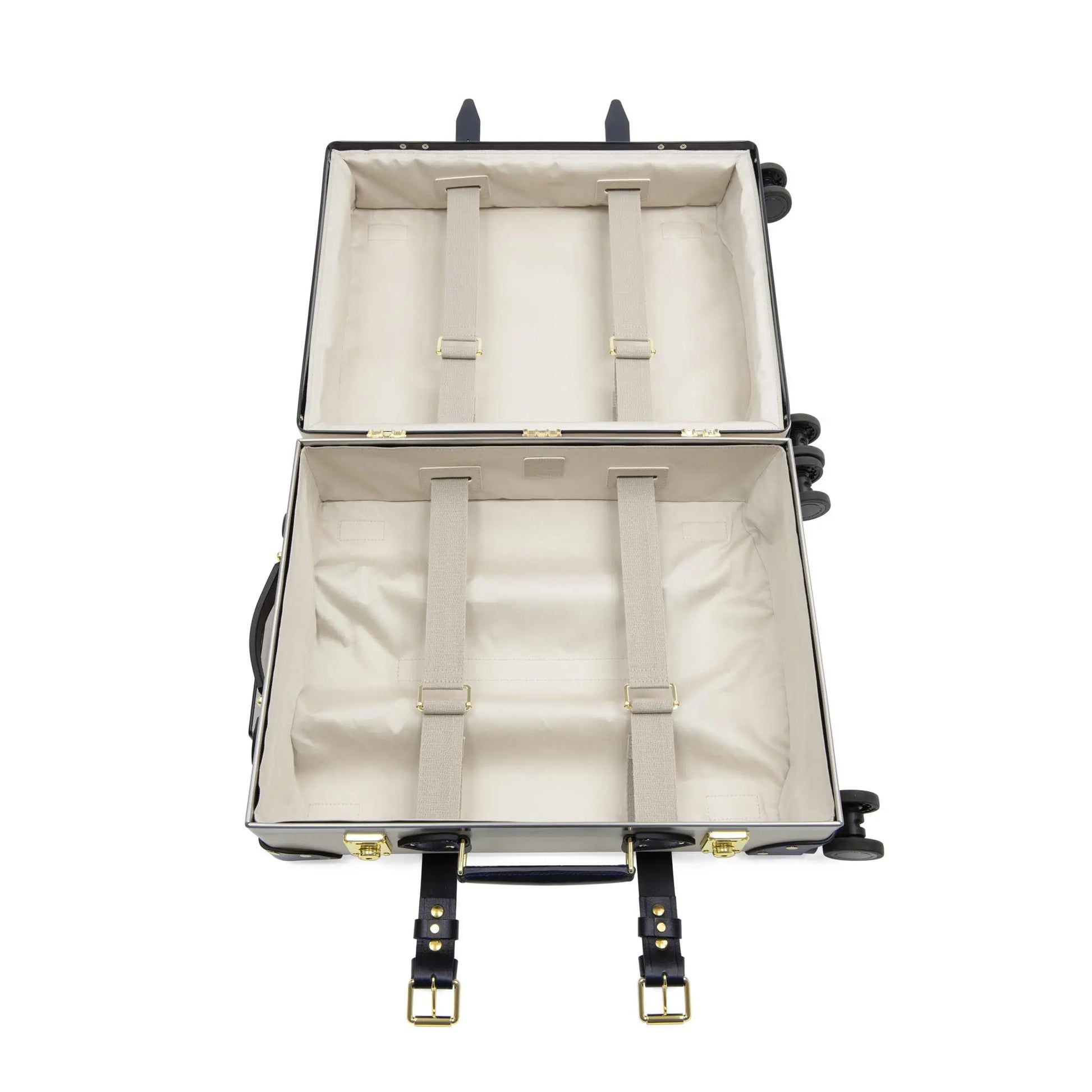 Centenary · Carry-On - 4 Wheels | Ivory/Navy/Brass - GLOBE-TROTTER