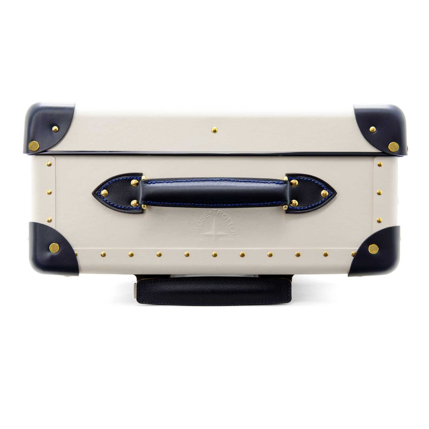 Centenary · Carry-On - 2 Wheels | Ivory/Navy/Brass