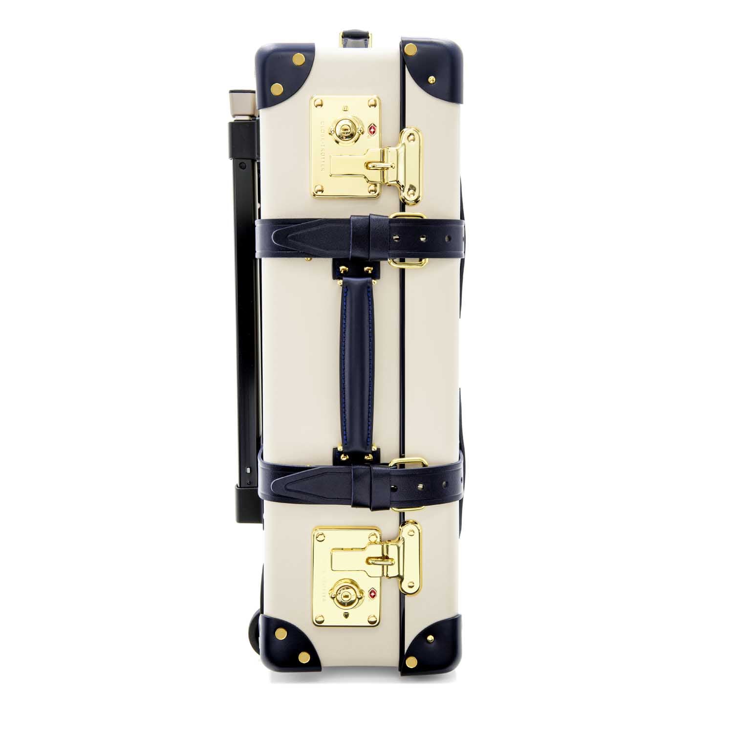 Centenary · Carry-On - 2 Wheels | Ivory/Navy/Brass