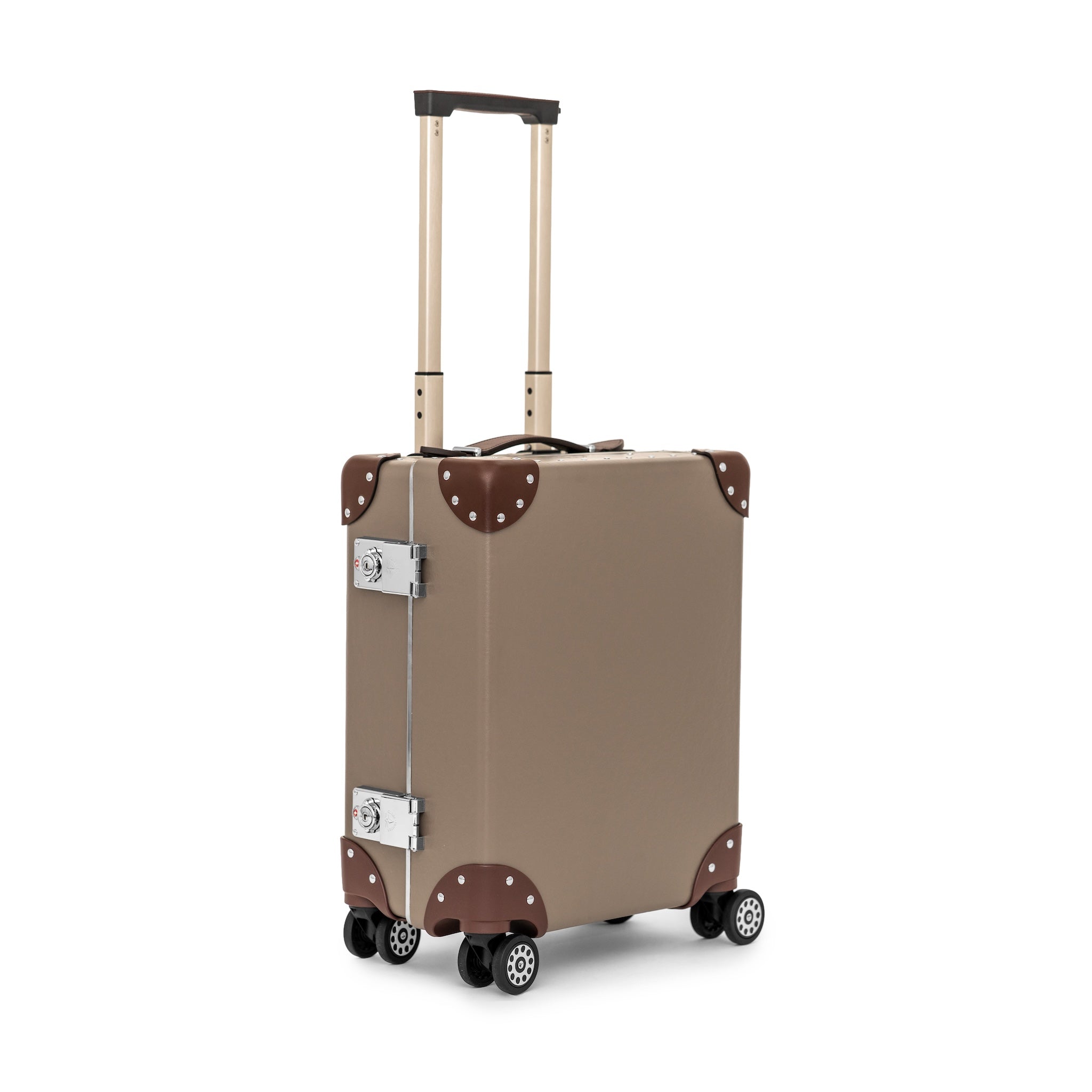 Metropolis · 24 Hour Carry-On - 4 Wheels | Noble Brown/Brown/Chrome