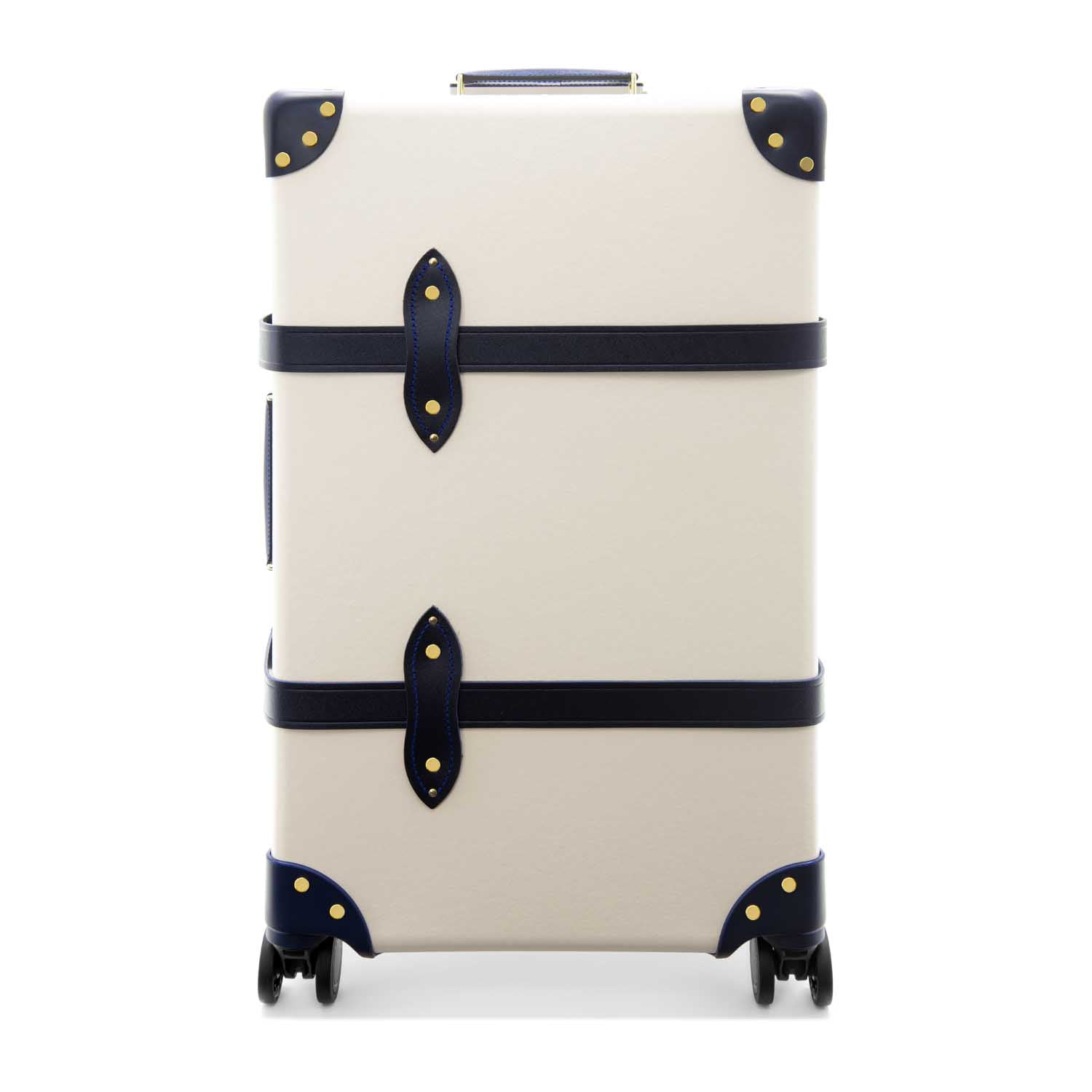 Centenary · Medium Check-In - 4 Wheels | Ivory/Navy/Gold