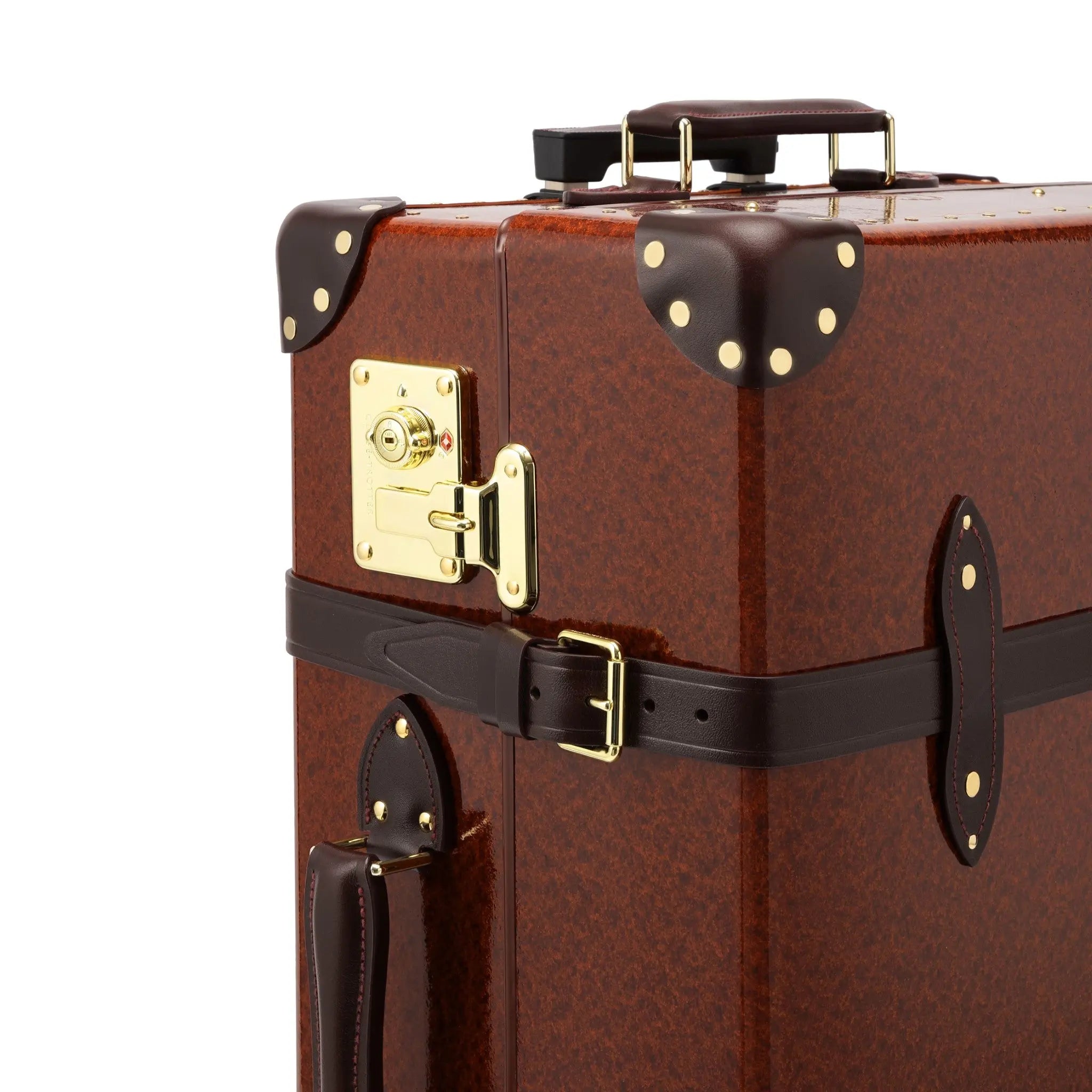 Orient · Large Check-In - 4 Wheels | Urushi/Burgundy/Gold - GLOBE-TROTTER