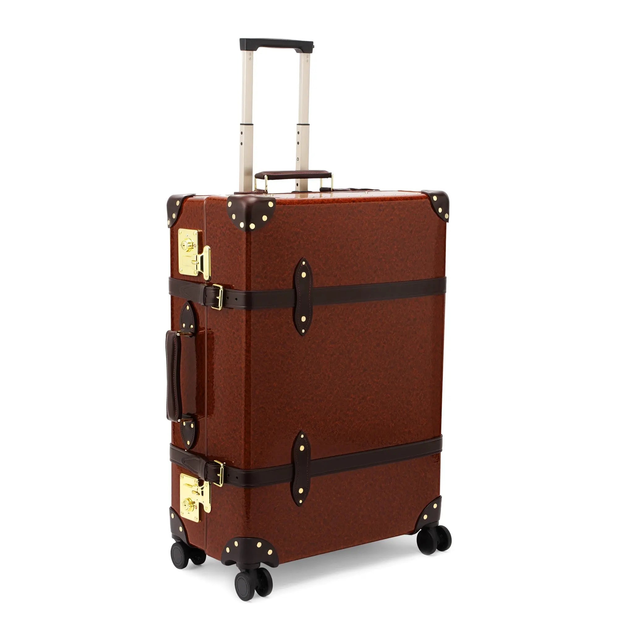 Orient · Large Check-In - 4 Wheels | Urushi/Burgundy/Gold - GLOBE-TROTTER