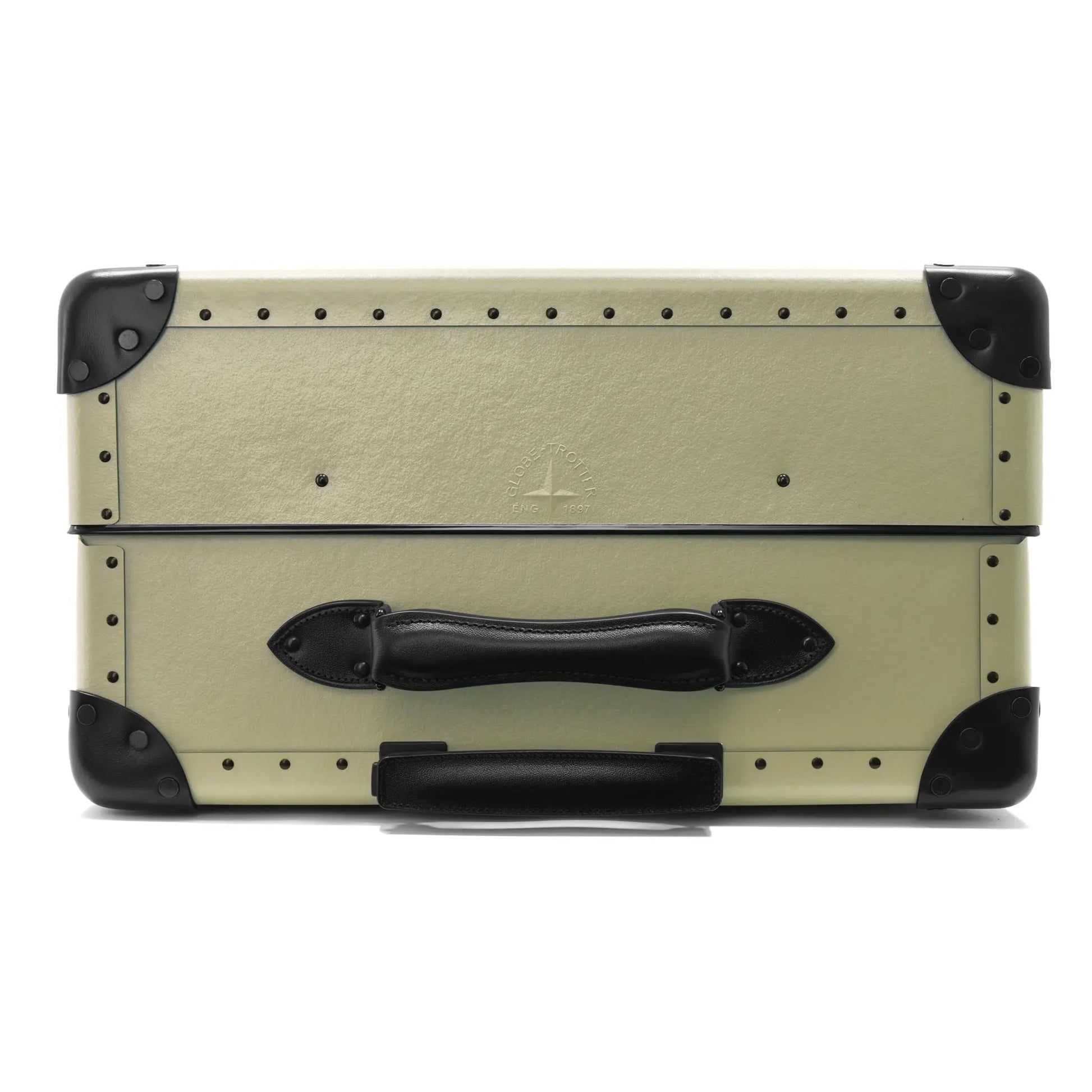 Centenary · Large Check-In - 4 Wheels | Olive/Black/Black - GLOBE-TROTTER