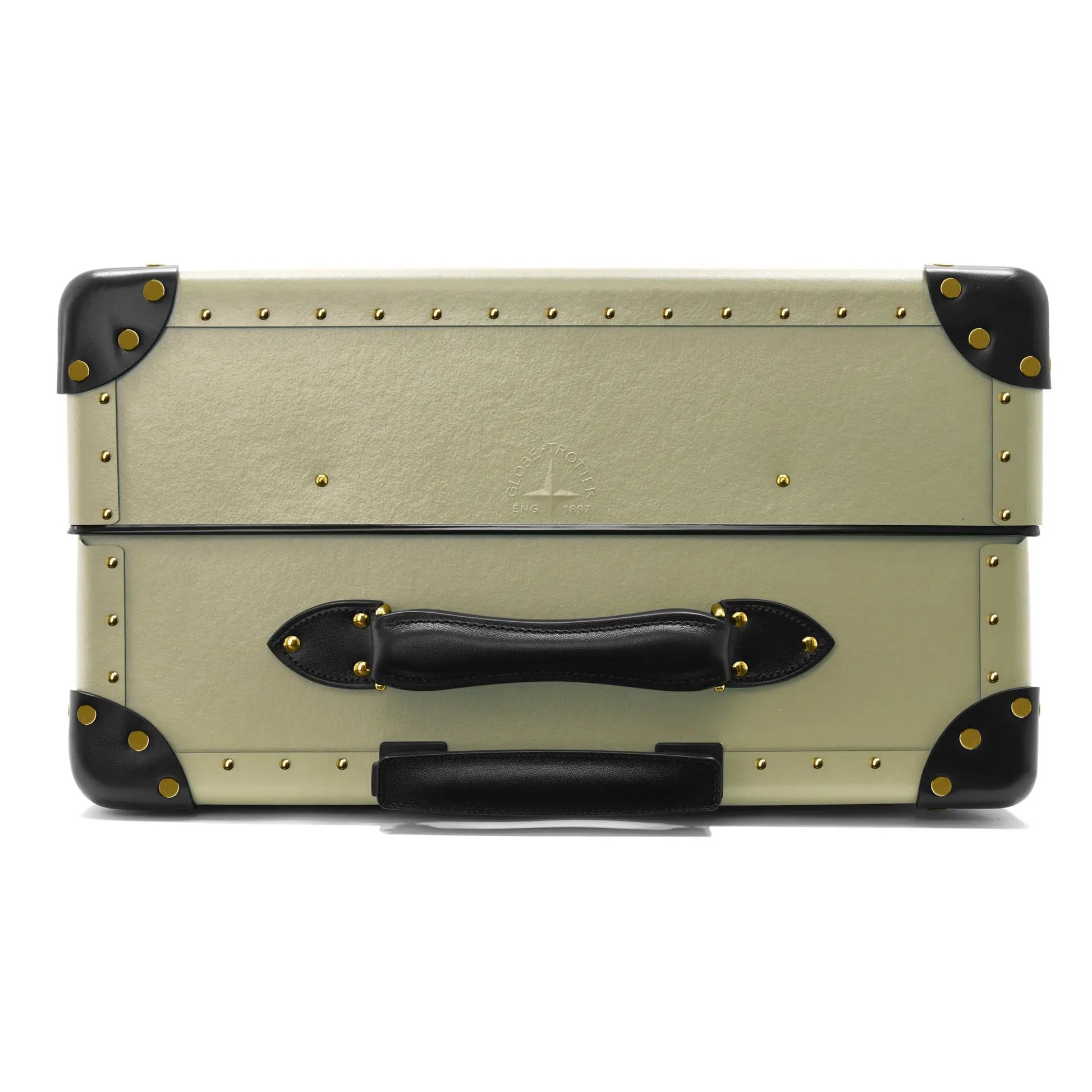 Centenary · Large Check-In - 4 Wheels | Olive/Black/Gold - GLOBE-TROTTER