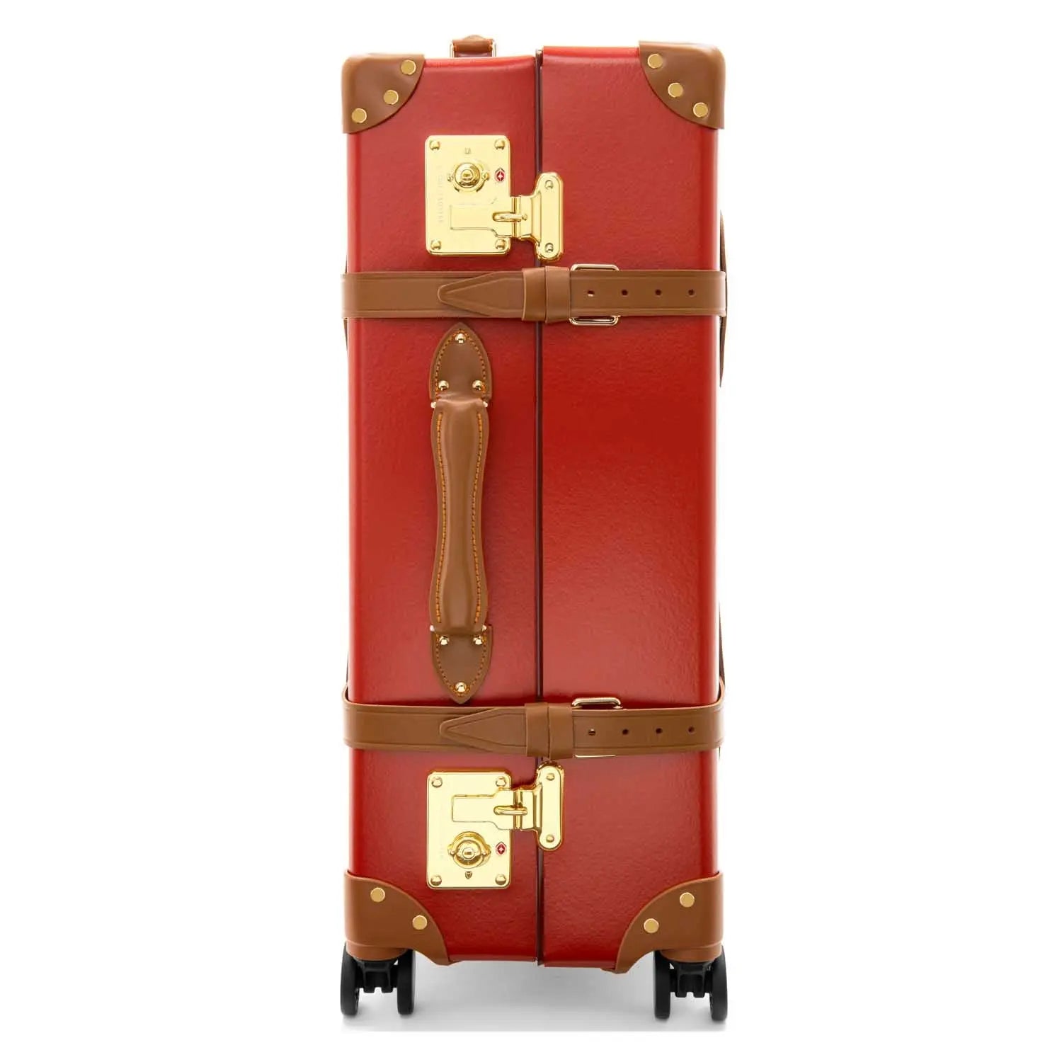 Centenary · Large Check-In - 4 Wheels | Red/Caramel - GLOBE-TROTTER