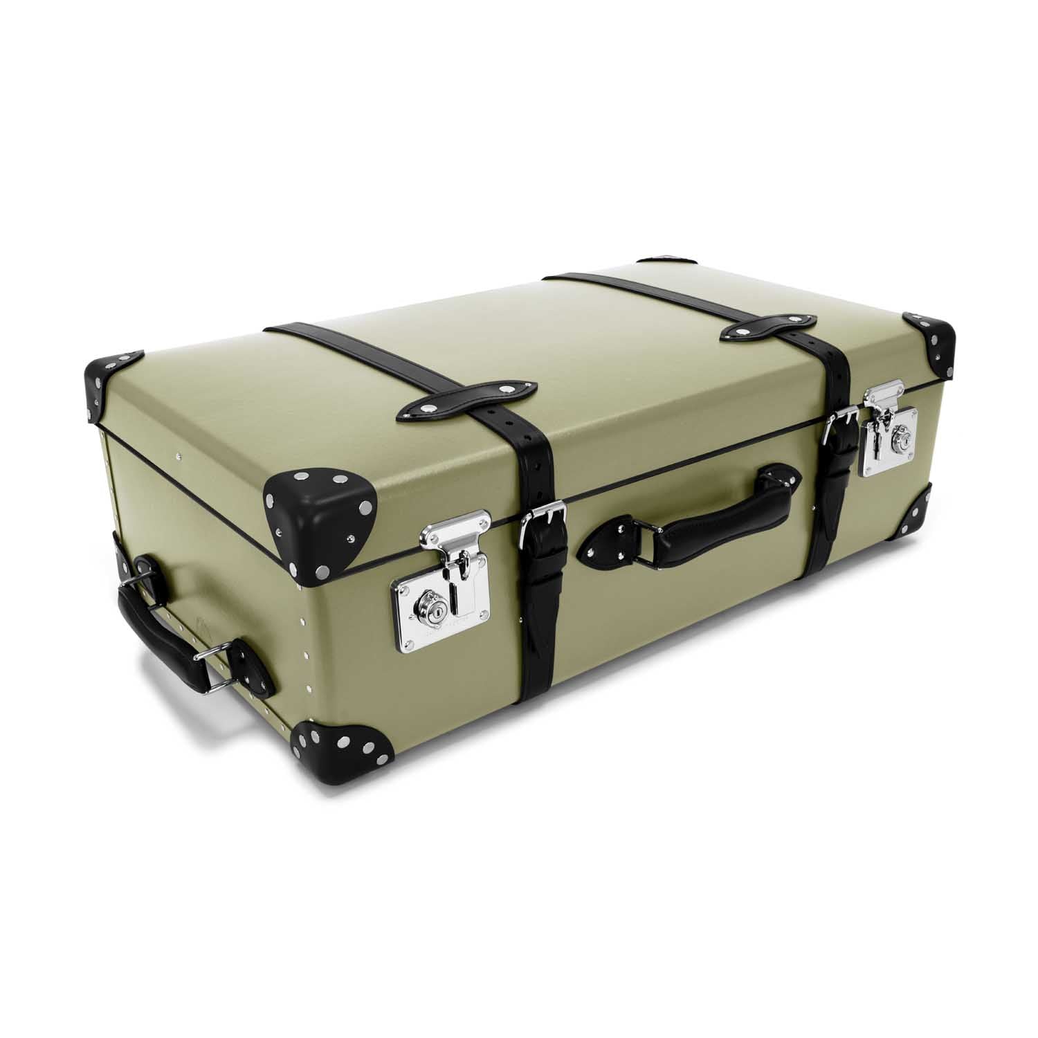 Centenary · Large Suitcase | Olive/Black/Chrome