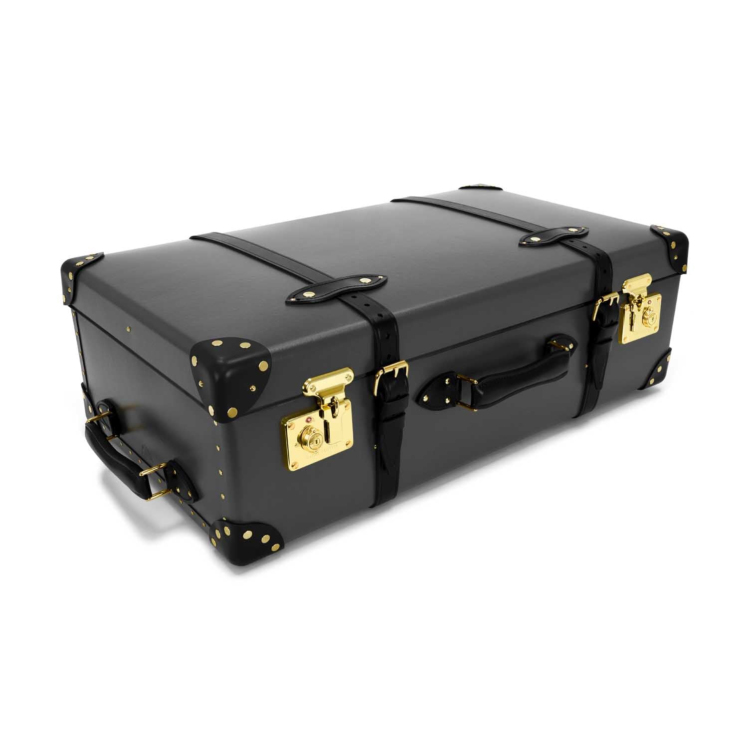 Centenary · Large Suitcase - 2 Wheels | Charcoal/Black/Gold