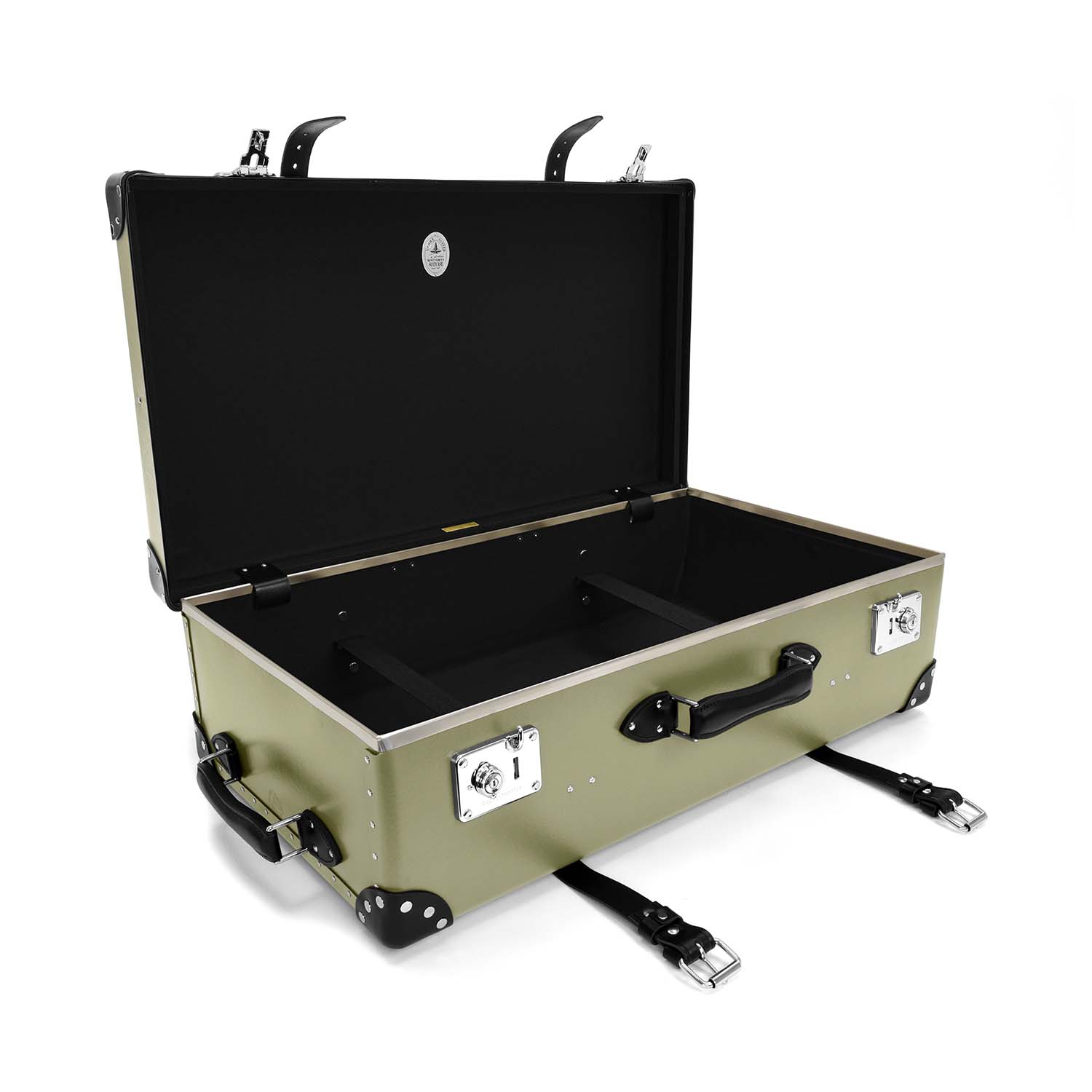 Centenary · Large Suitcase - 2 Wheels | Olive/Black/Chrome