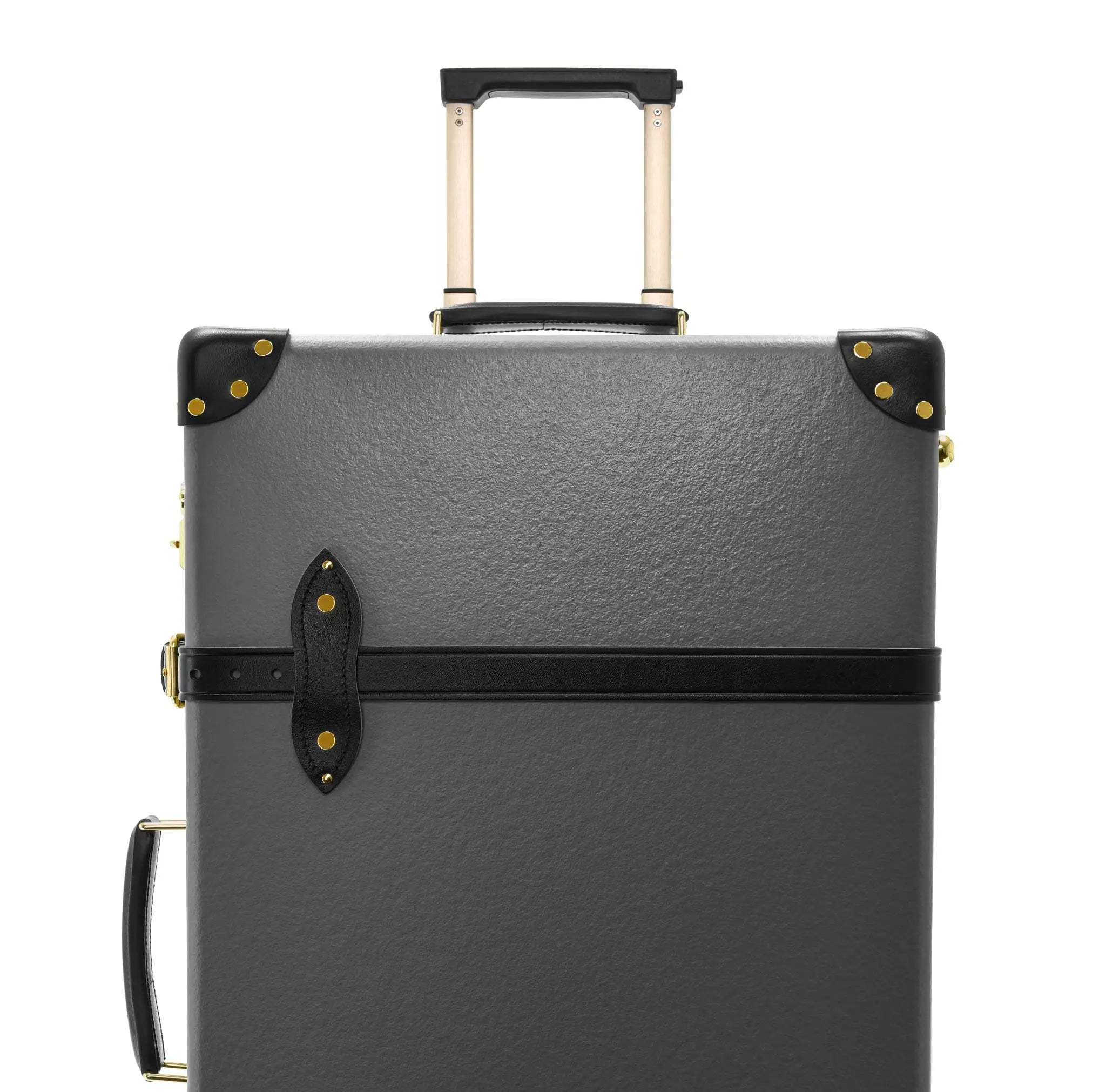 Centenary · Large Check-In - 2 Wheels | Charcoal/Black/Gold - GLOBE-TROTTER