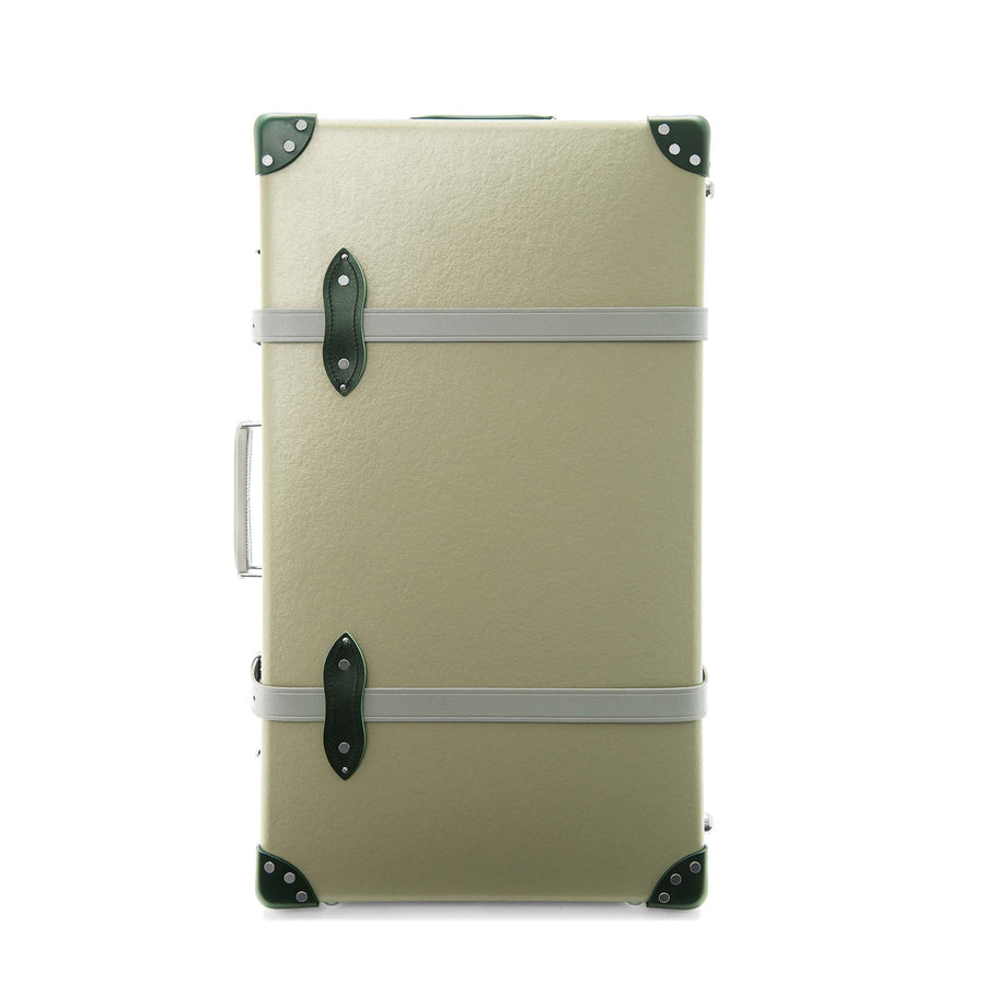 Elephant Family · Large Check-In - 2 Wheels | Olive Grey/Kerry Green/Chrome – first image