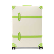 Centenary · Large Check-In - 4 Wheels | Ivory/Parrot Green/Chrome