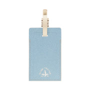 Jet · Luggage Tag | Baby Blue/Baby Pink/Chrome