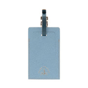 Jet · Luggage Tag | Baby Blue/Red/Chrome
