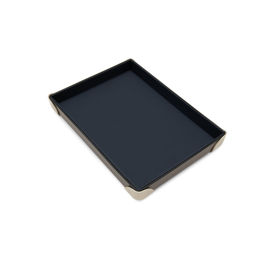 Home Collection · A4 Tray | Noble Brown/Ivory/Gold – first image