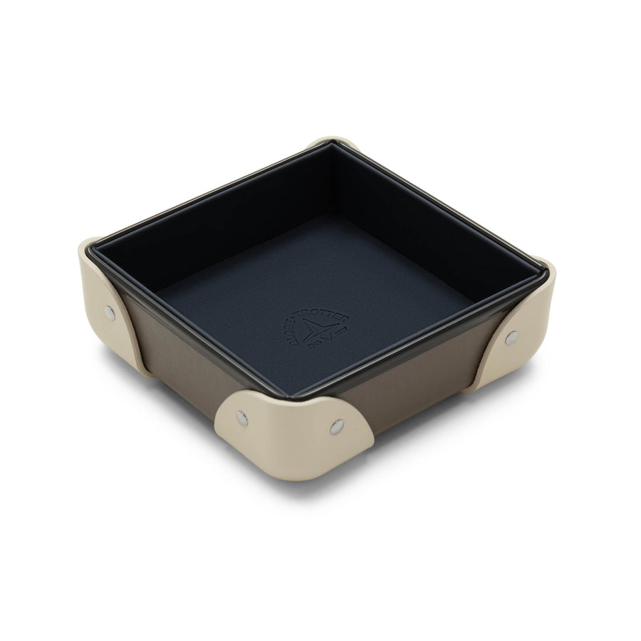 Home Collection · Coin Tray | Noble Brown/Ivory/Gold – first image