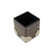 Home Collection · Pen Holder - Small | Noble Brown/Ivory/Gold