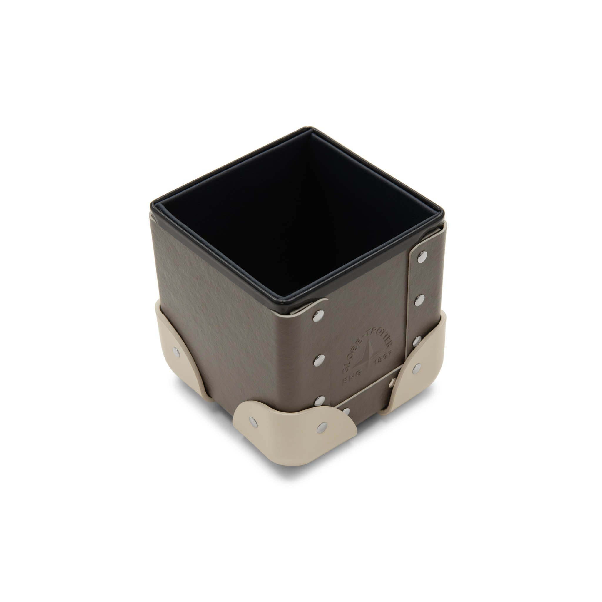 Home Collection · Pen Holder - Small | Noble Brown/Ivory/Gold