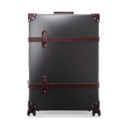 Centenary · Large Check-In - 4 Wheels | Brown/Burgundy/Chrome