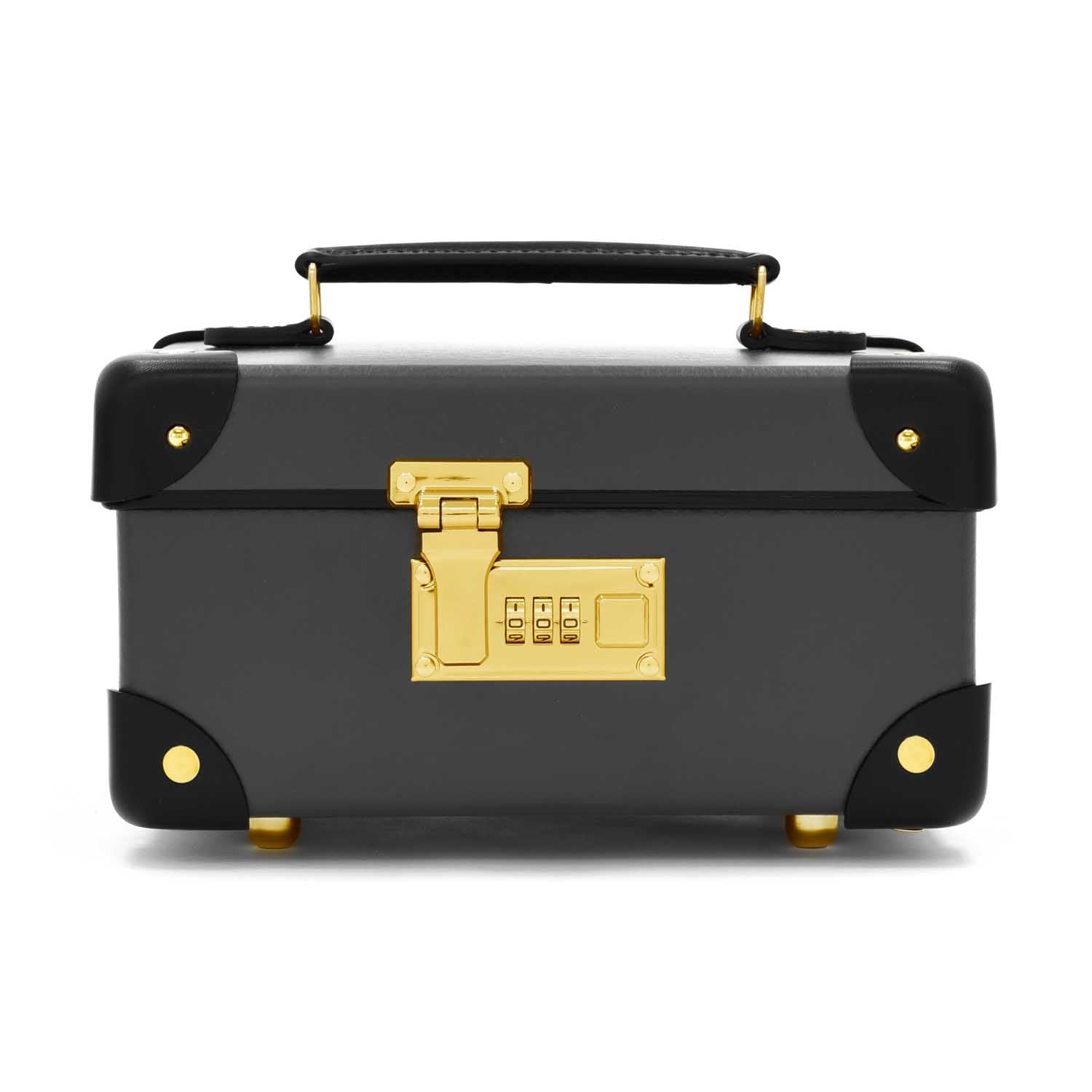 Centenary · Jewellery Case | Charcoal/Black/Gold