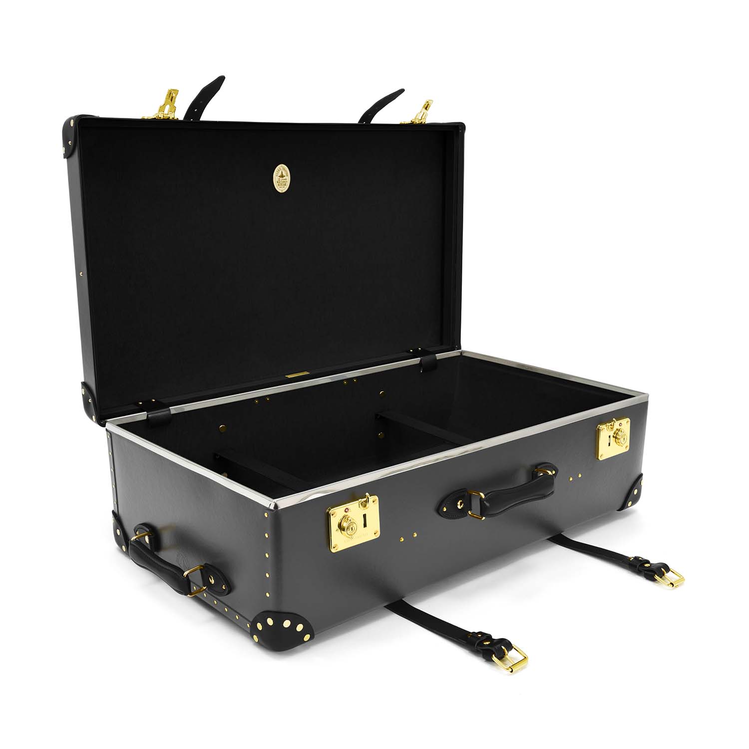 Centenary · XL Suitcase | Charcoal/Black/Gold