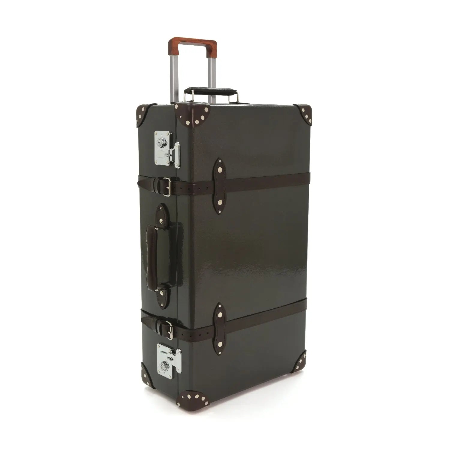 New - Caviar · Large Check-In - 2 Wheels | Caviar/Chocolate/Chrome - GLOBE-TROTTER