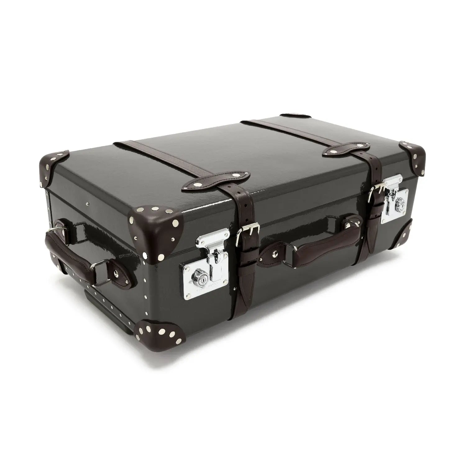 New - Caviar · Medium Check-In - 2 Wheels | Caviar/Chocolate/Chrome - GLOBE-TROTTER