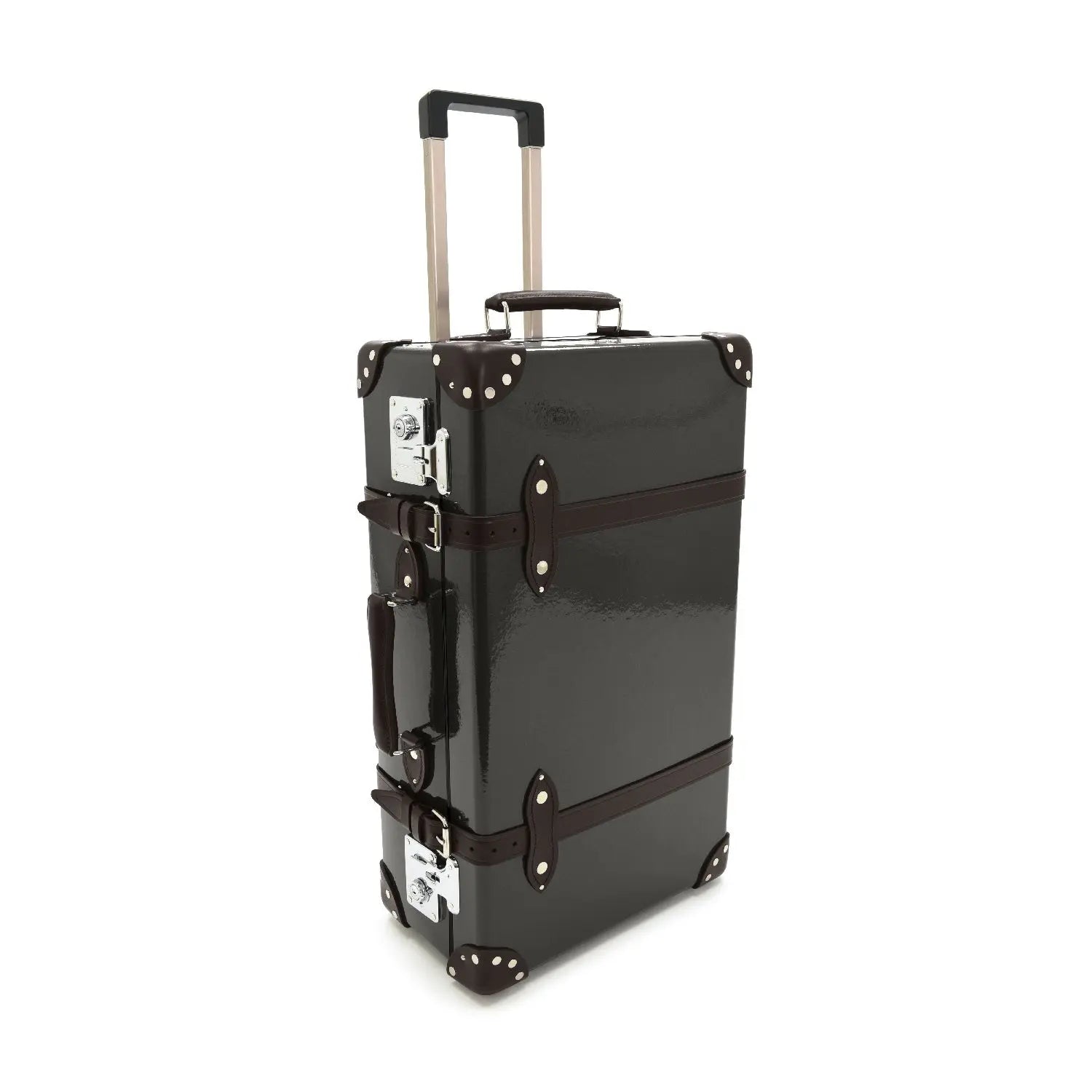 New - Caviar · Medium Check-In - 2 Wheels | Caviar/Chocolate/Chrome - GLOBE-TROTTER