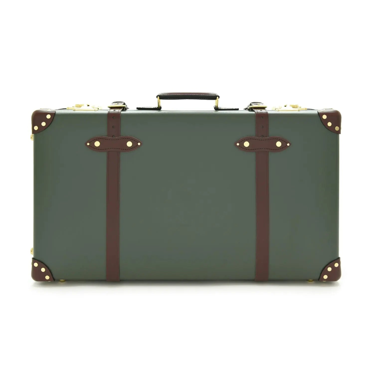 New - Centenary · Large Check-In - 2 Wheels | Green/Brown - GLOBE-TROTTER
