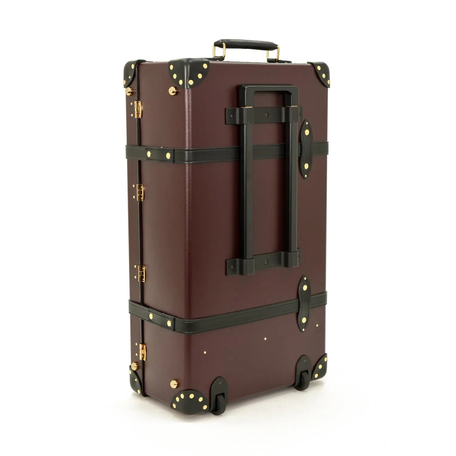 New - Centenary · Large Check-In - 2 Wheels | Oxblood/Black - GLOBE-TROTTER