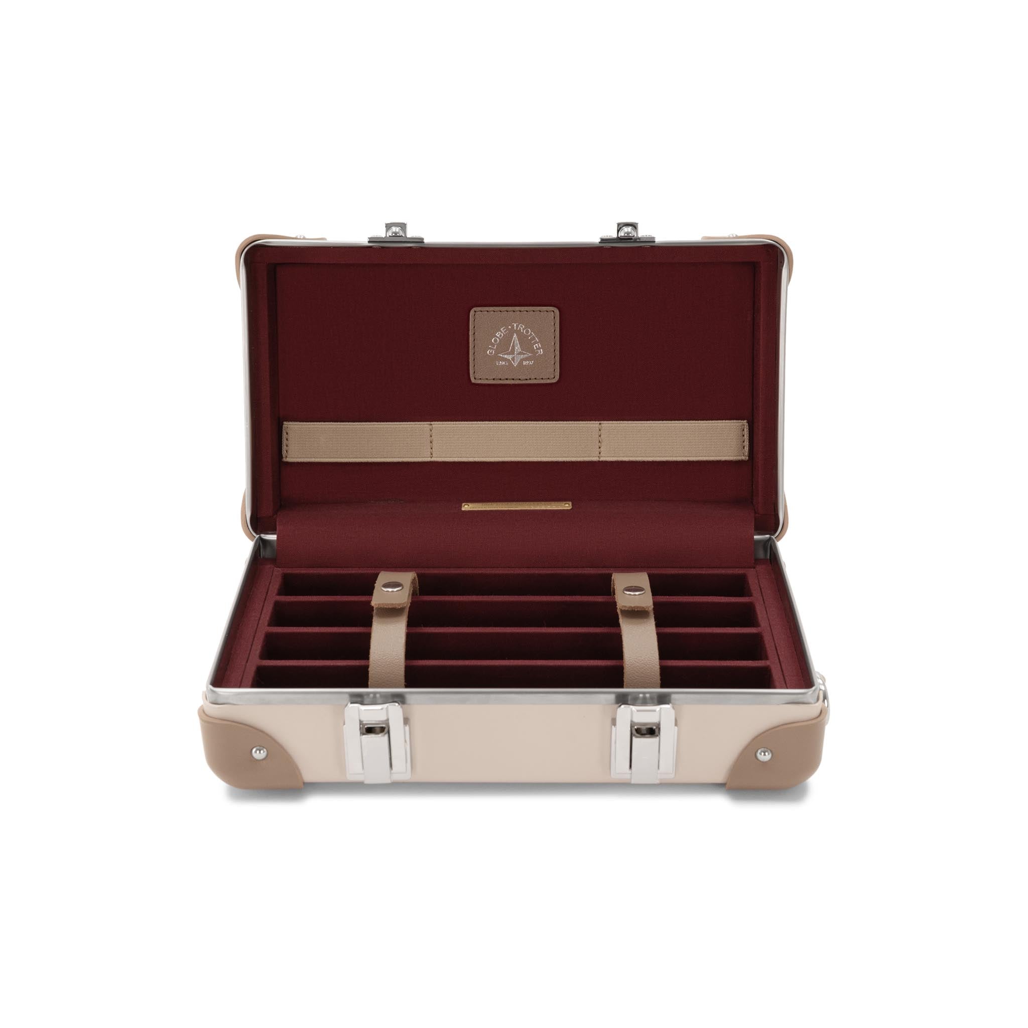 Globe-Trotter | Leather Coaster Set | Chalk & Moss | Home Collection