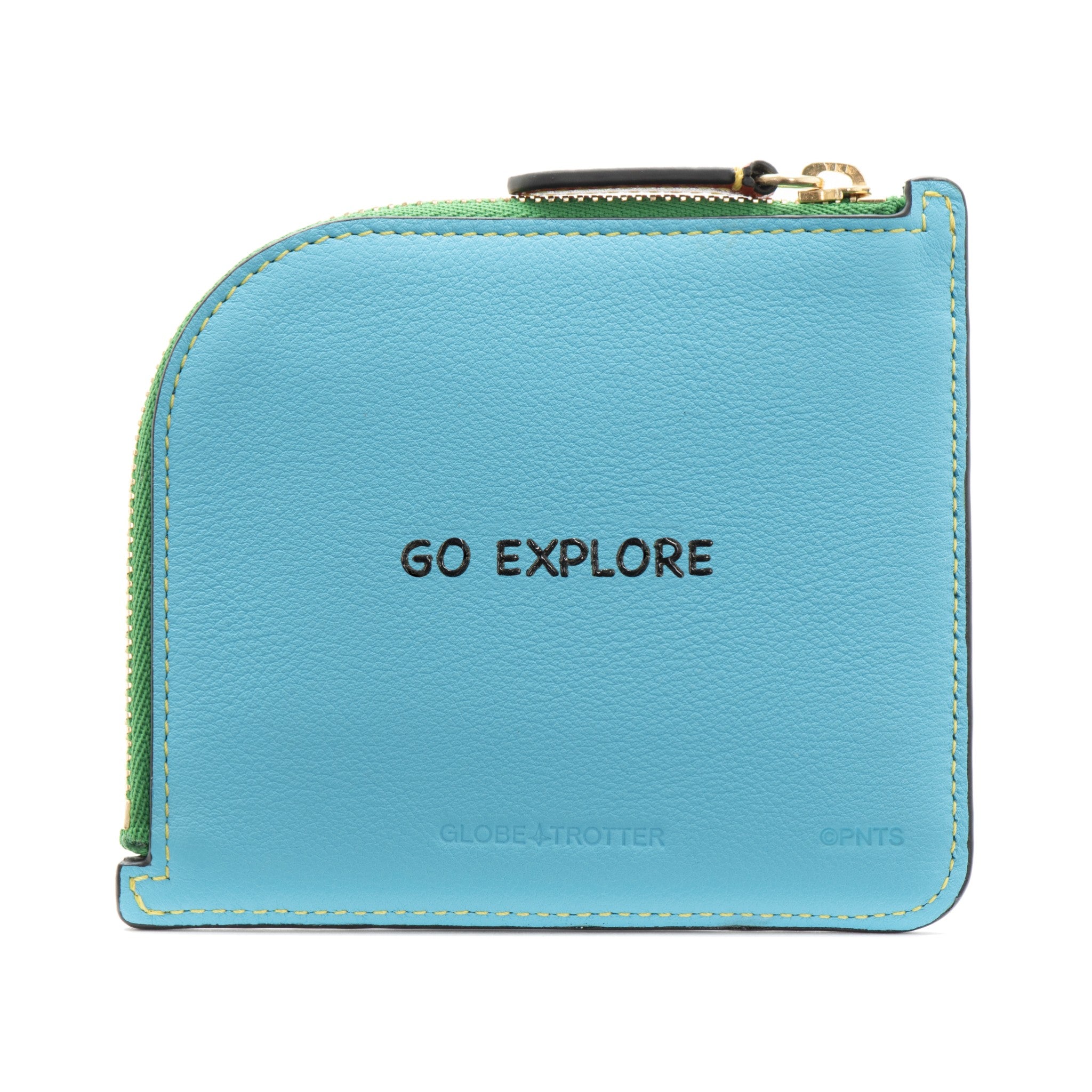 Peanuts · Coin Pouch | Sky Blue/Green