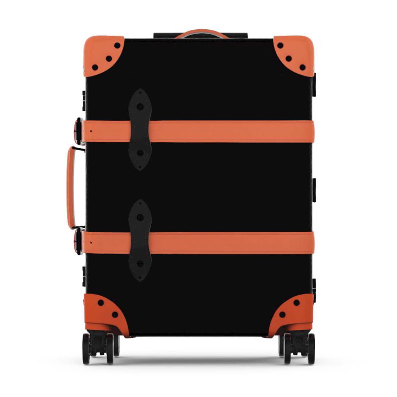Custom - Carry-On - 4 Wheels | Black/Orange
