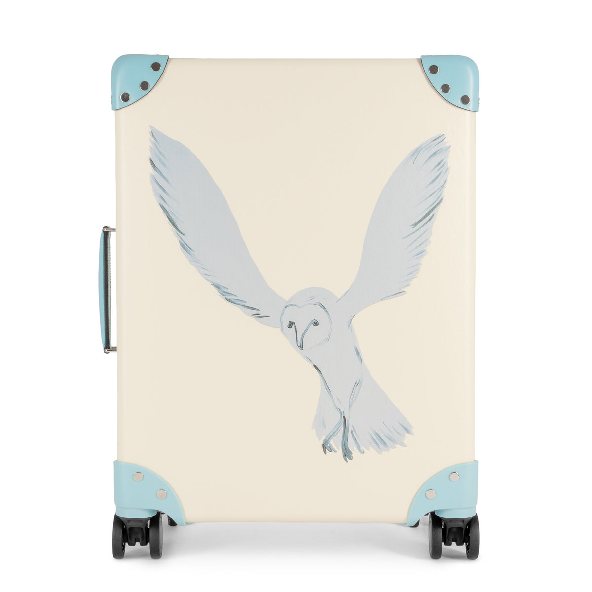 David Shrigley · Carry-On | Ivory/Pastel Blue/Chrome
