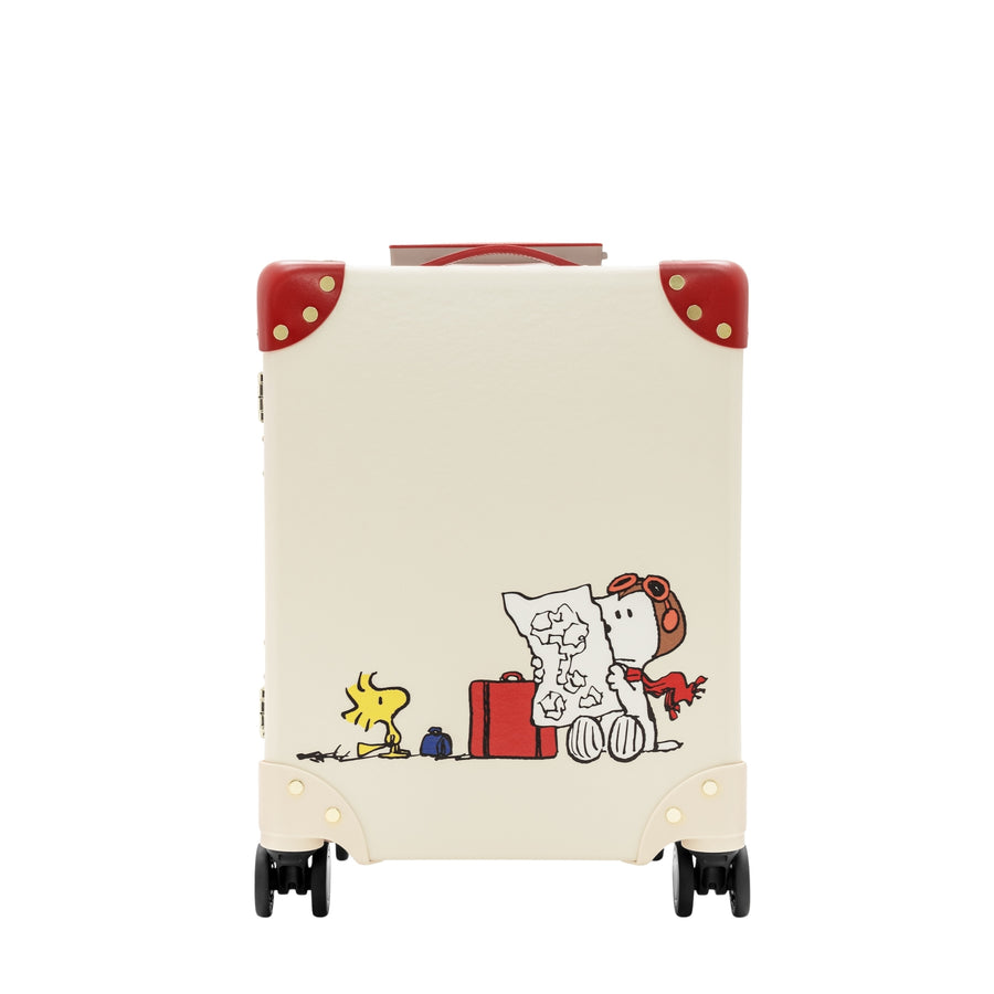 Peanuts · Mini Carry-On - 4 Wheels | Ivory/Red/Gold – first image